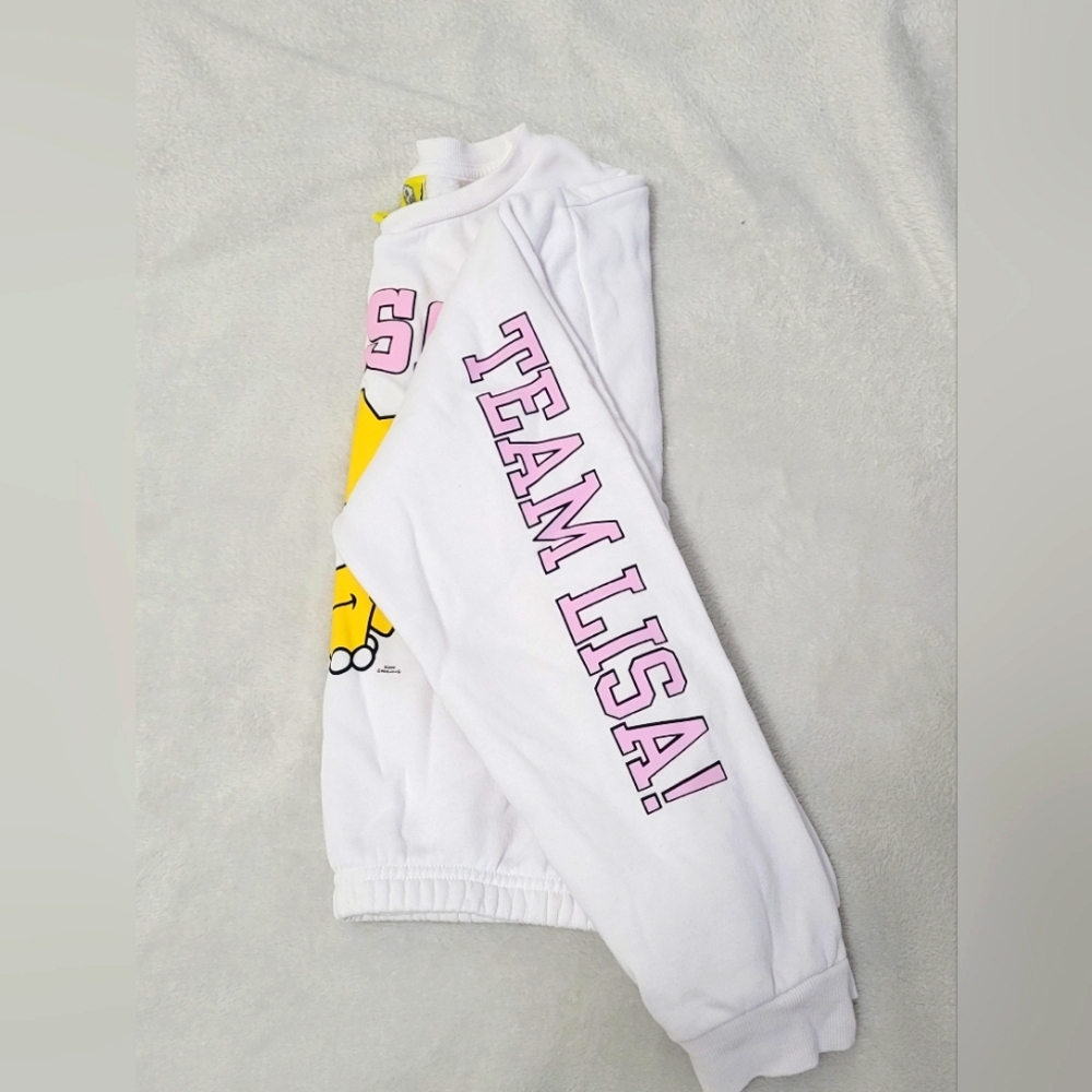 Kids White Team Lisa Sweater